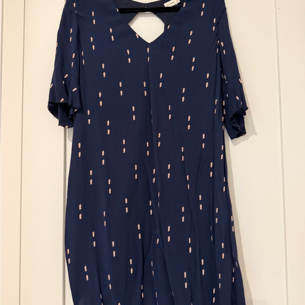Gentle Fawn Navy and Pink Dress